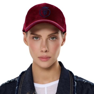 Czapka Keir FARO Unisex Bordowa / Niebieska 36111