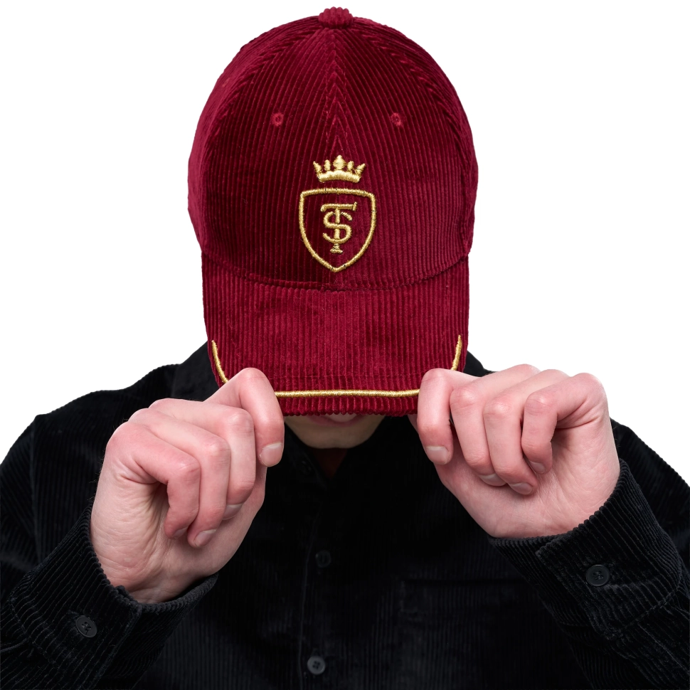 Cap Keir FARO Unisex Burgundy / Gold 36112