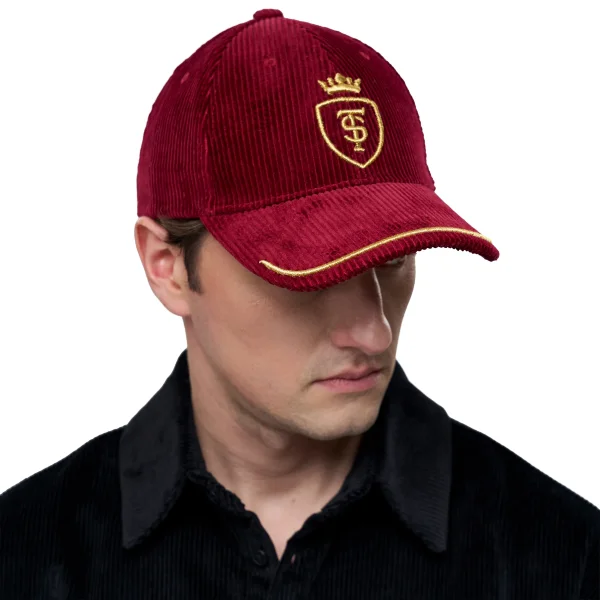 Cap Keir FARO Unisex Burgundy / Gold 36112