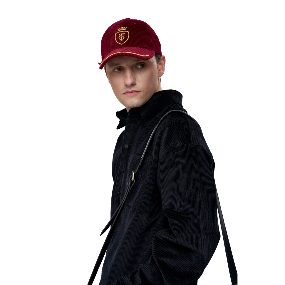 Cap Keir FARO Unisex Burgundy / Gold 36112