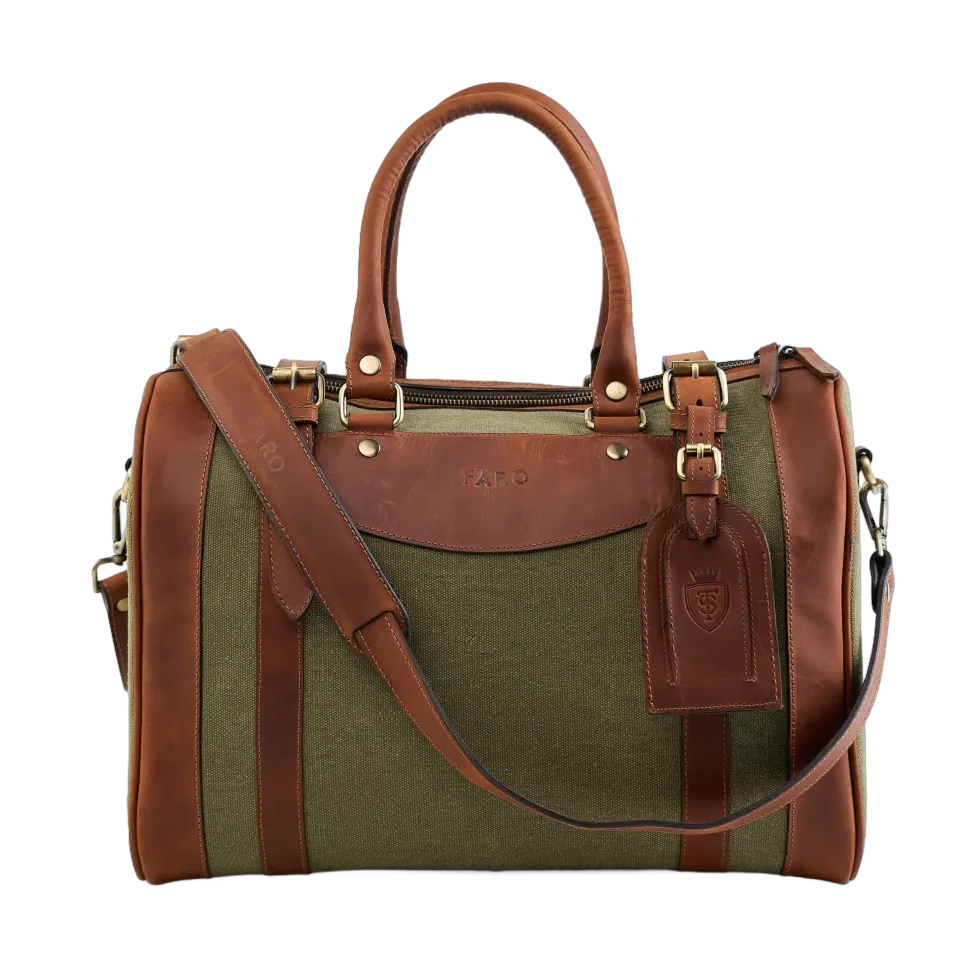 Torba Harven FARO Unisex Jasnobrązowa/Khaki S 58103