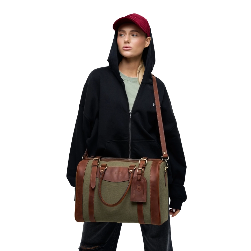 Bag Harven FARO Unisex Light Brown/Khaki S 58103