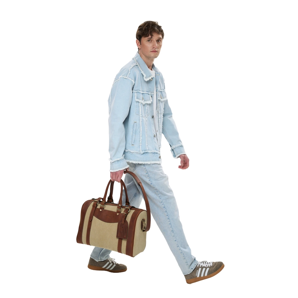 Bag Harven FARO Unisex Light Brown/Sand S 58104