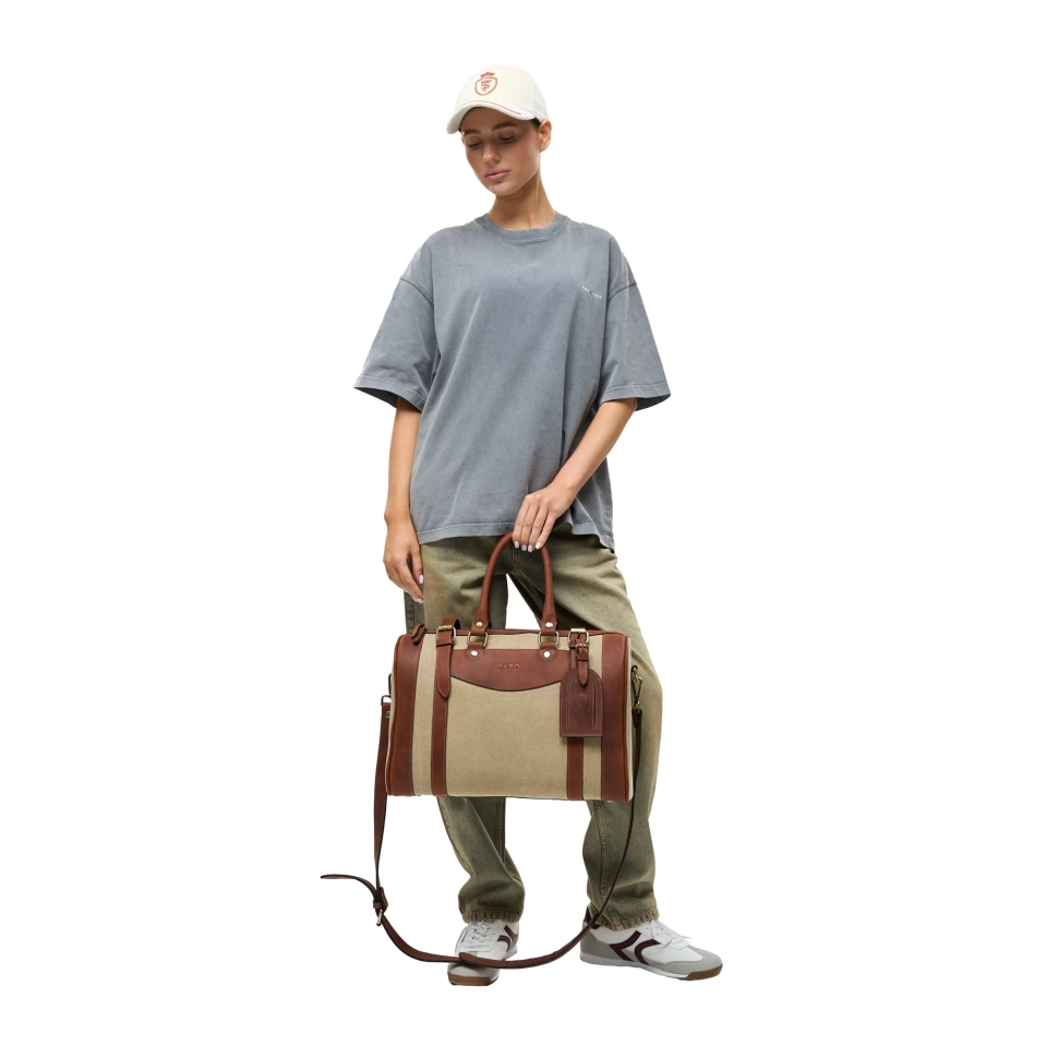 Bag Harven FARO Unisex Light Brown/Sand S 58104