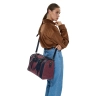 Bag Harven FARO Unisex Dark Brown/Burgundy S 58105
