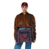 Bag Harven FARO Unisex Dark Brown/Burgundy S 58105