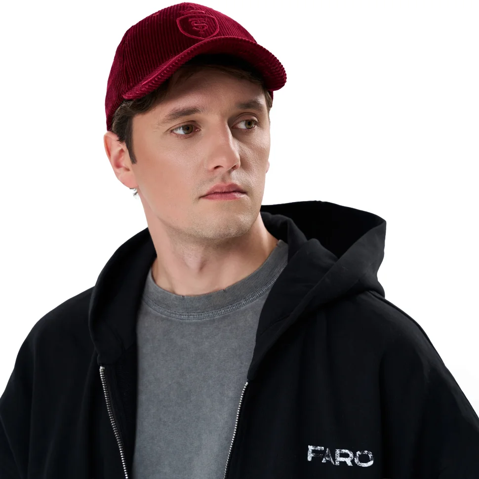 Czapka Keir FARO Męska Bordowa / Bordowa 36110