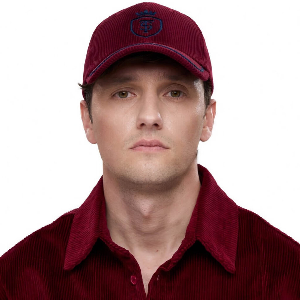 Czapka Keir FARO Męska Bordowa / Niebieska 36111