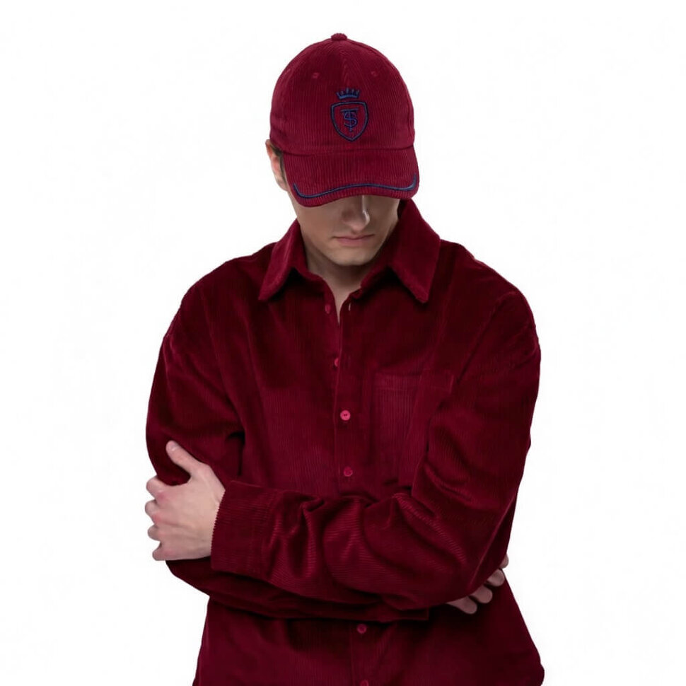 Czapka Keir FARO Męska Bordowa / Niebieska 36111