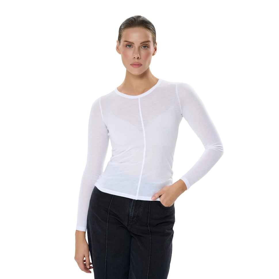 Longsleeve Flow FARO Women White 41085