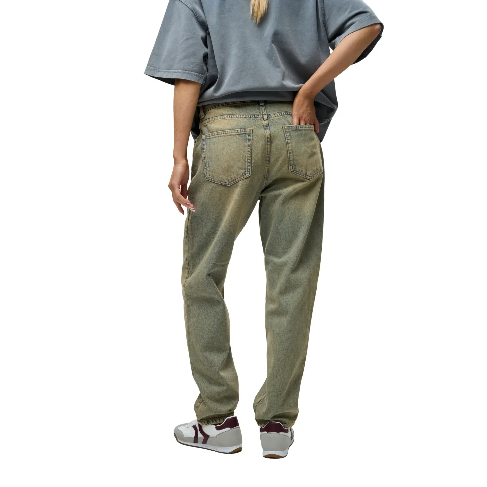 Dżinsy Wex FARO damskie z efektem zielonego sprania JM04