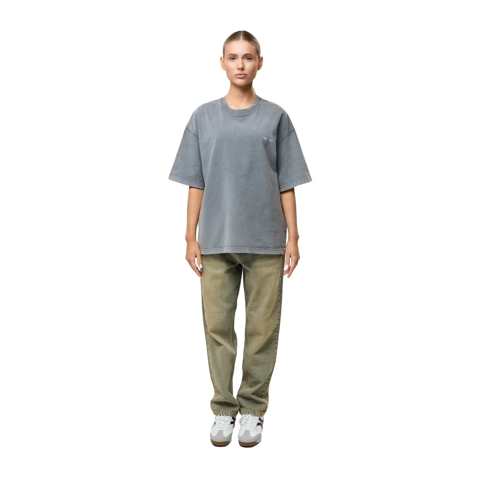 Dżinsy Wex FARO damskie z efektem zielonego sprania JM04