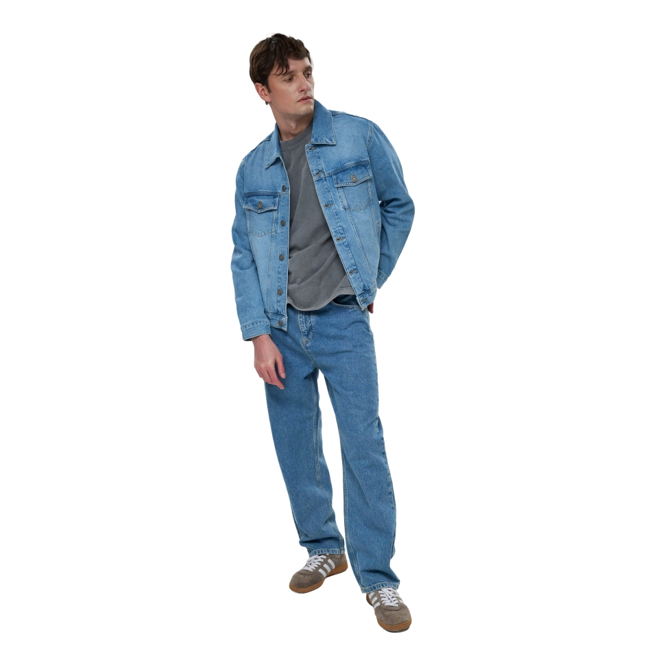 Jacket Dray FARO Men Washed Blue 84614