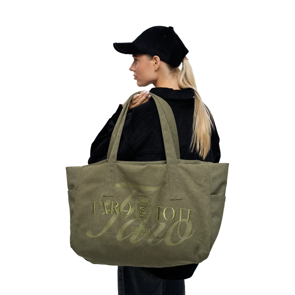 Tote Bag Kin FARO Unisex Khaki / Khaki 29041