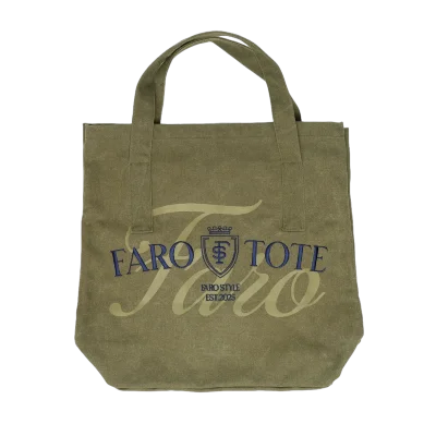 Torba typu Tote Kin FARO Unisex Khaki / Niebieska 29042