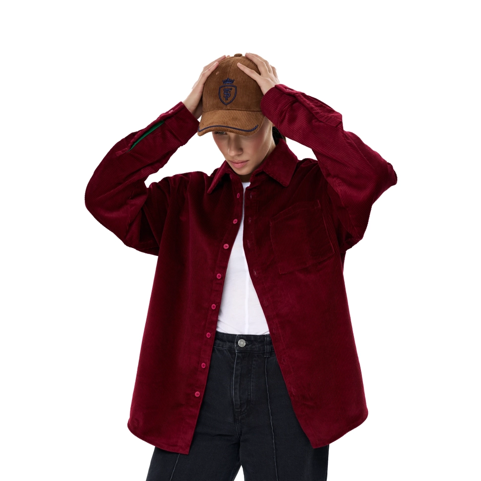 Shirt Velin FARO Women One Size Burgundy 58205