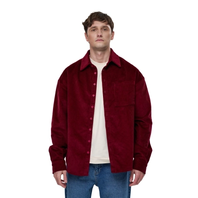 Shirt Velin FARO Men One Size Burgundy 58210