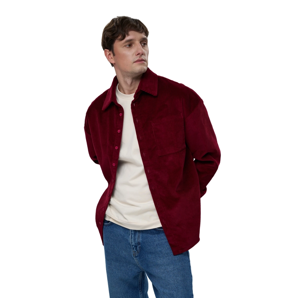 Shirt Velin FARO Men One Size Burgundy 58210