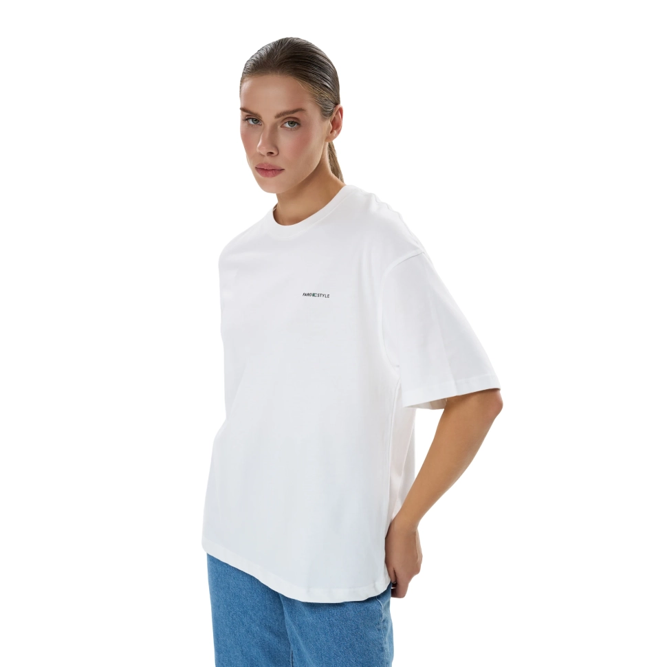 T-shirt Era FARO Unisex Cream 51098