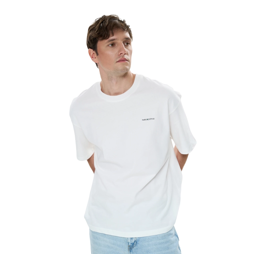 T-shirt Era FARO Unisex Cream 51098