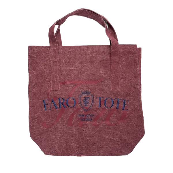 Torba typu Tote Kin FARO Unisex Bordowa / Niebieska 29045