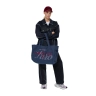 Tote Bag Kin FARO Unisex Blue / Burgundy 29047